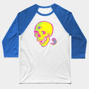 LSD Skull Baseball T-Shirt
